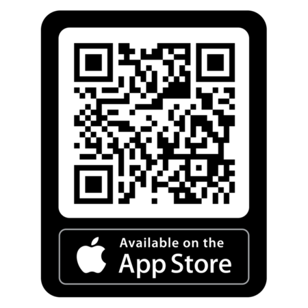 App Store download QR code